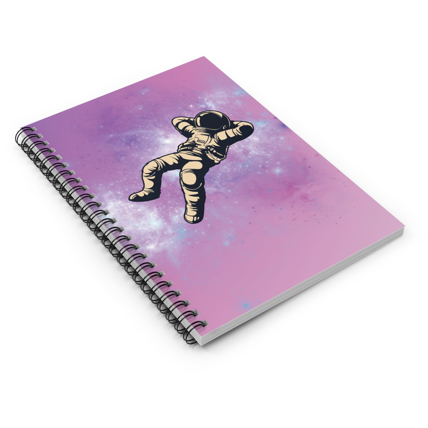 Space Nap Spiral Notebook - Ruled Line