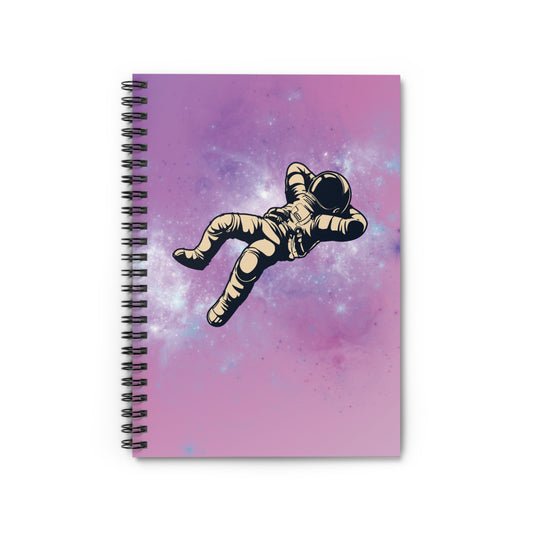 Space Nap Spiral Notebook - Ruled Line